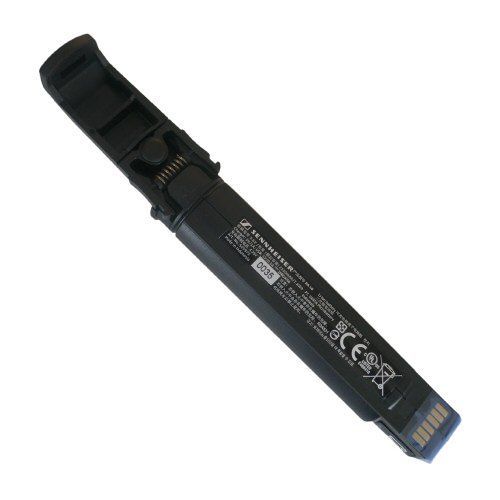 Genuine Sennheiser BA 10 black Battery Pack for hand held microphone SKU 505972 shown against a white background