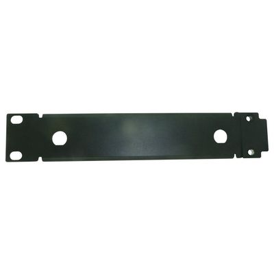 GA2 Connecting Bar Sennheiser black metal rack mounting panel with two holes for antenna cables AC2. Part number 089523