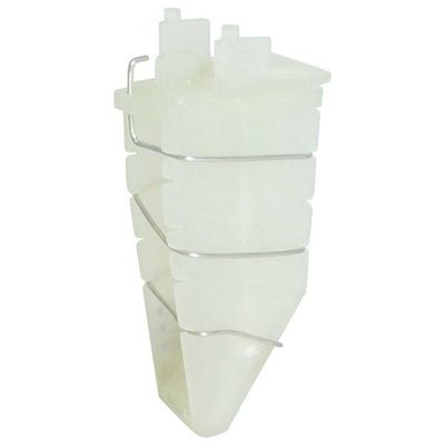 Antenna module 790-865 MHz for SKM 100 G4-E Sennheiser 534490 White plastic wedge shaped antenna form with a single metal wire wrapped around it and held in slots