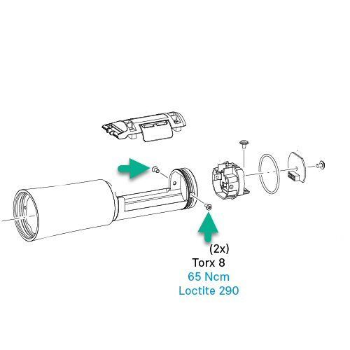 Screw M2.5 x 5mm T8 for EW-D Battery Flap