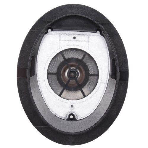 Sennheiser black plastic right side headphone unit with white interior shown on a white background