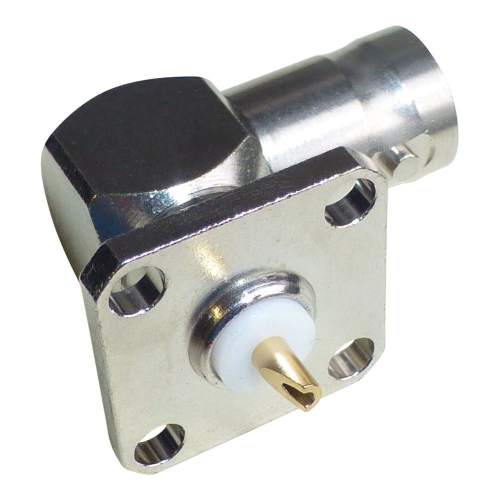 A 12 AD-UHF b.n.c socket 50 ohm right angle for antenna Sennheiser metal bnc connector with right angle mount part 593955 for A 12 AD-UHF antenna