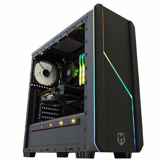 PcCom Silver AMD Ryzen 5 3600/16GB/1TB+480GBSSD/GTX 1660S