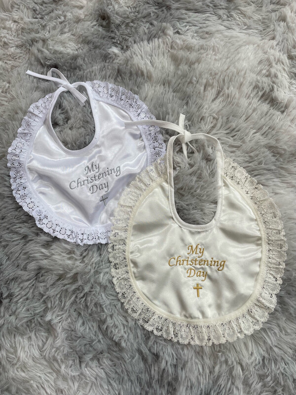 Christening Bibs