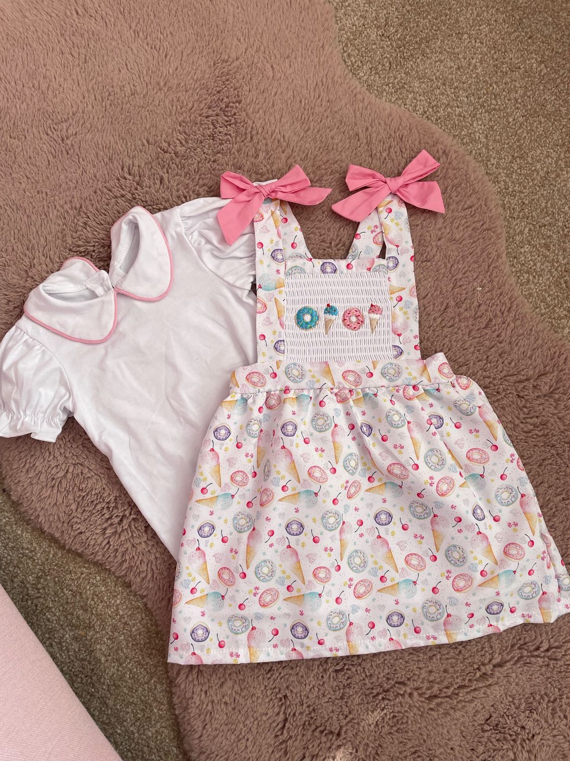 Sweet Sundae Dress And Shirt