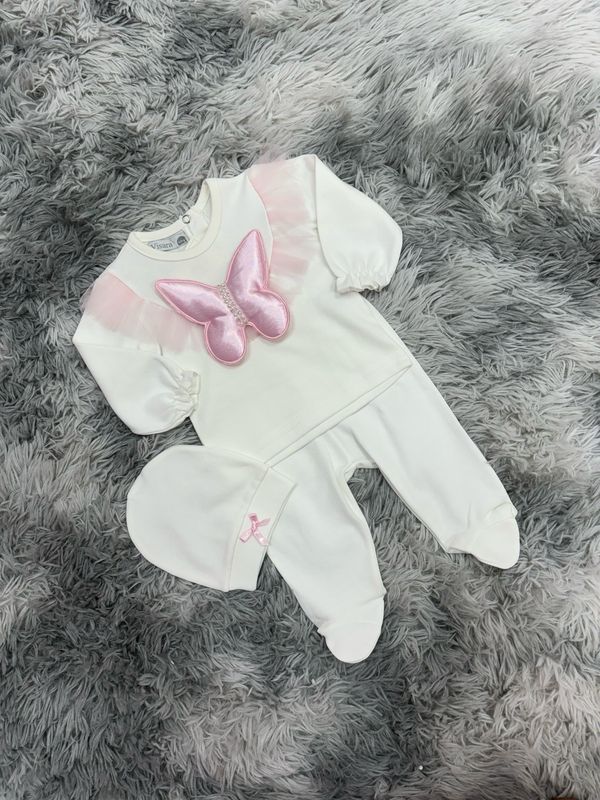 Butterfly Baby Set Ivory