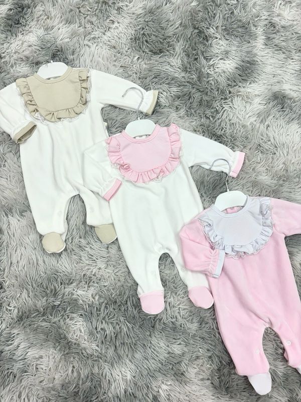 Velour Sleepsuits