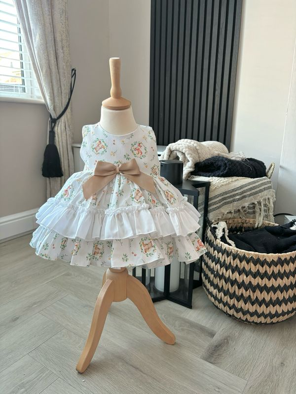 Woodland Puffball Dress And Bloomers