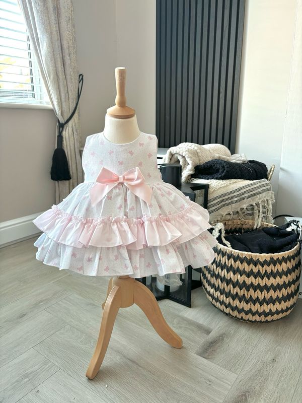 Bow Print Puffball