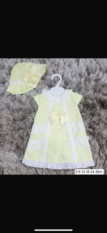 Lemon Sundress And Hat