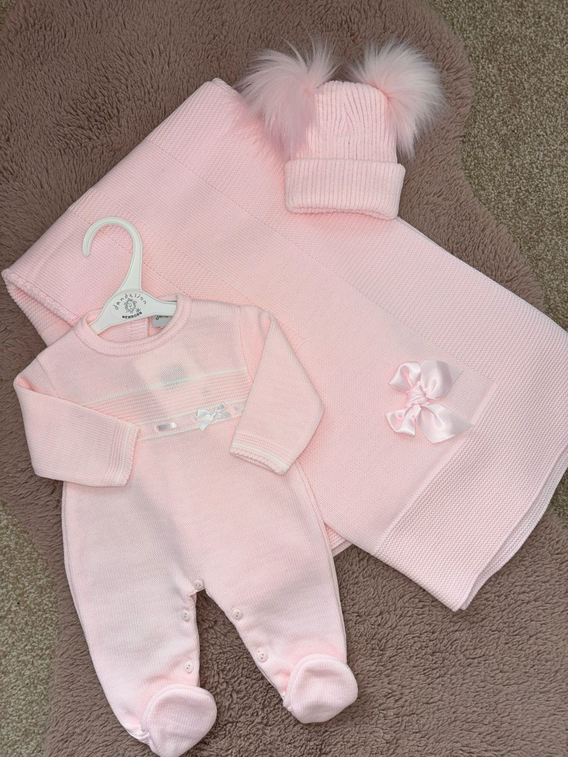 Lacey Knitted All In One