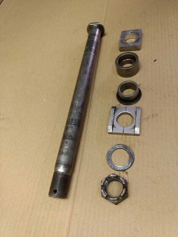 KAWASAKI NINJA ZX6R 636 + ZX6RR ~ REAR AXLE ASSY 24X326 MM OEM # 41068-0035