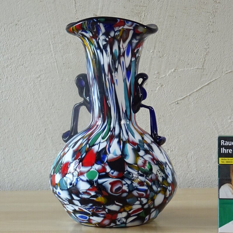 Kunstvolle Vase aus Murano