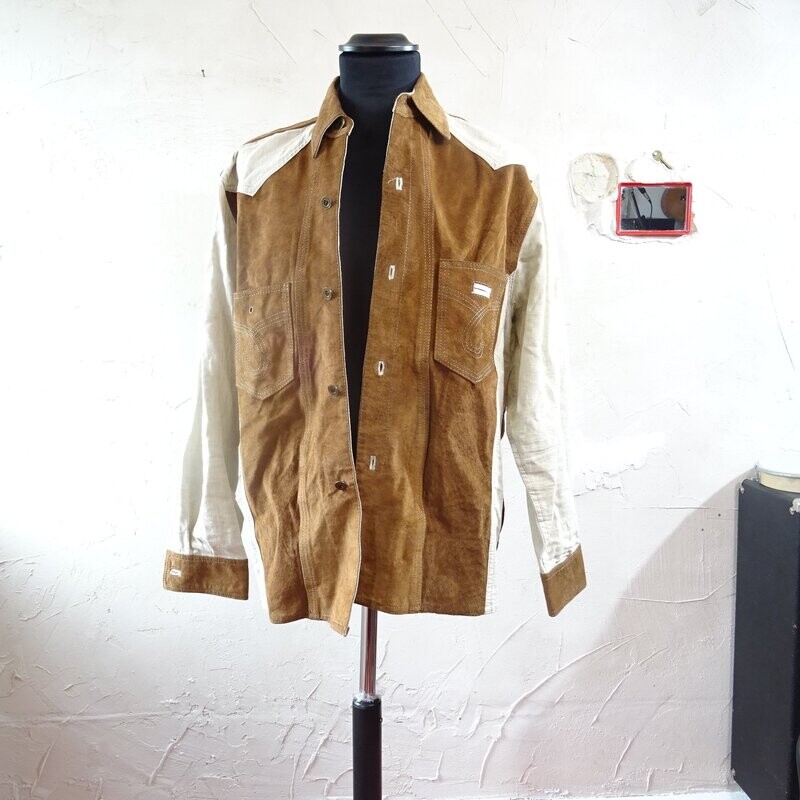 Leder/Leinen