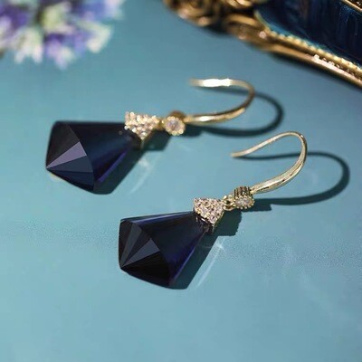 The blue blood earrings