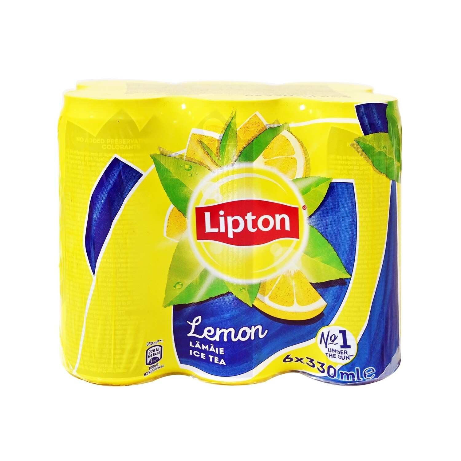 LIPTON 6X330ml ICE TEA LEMON