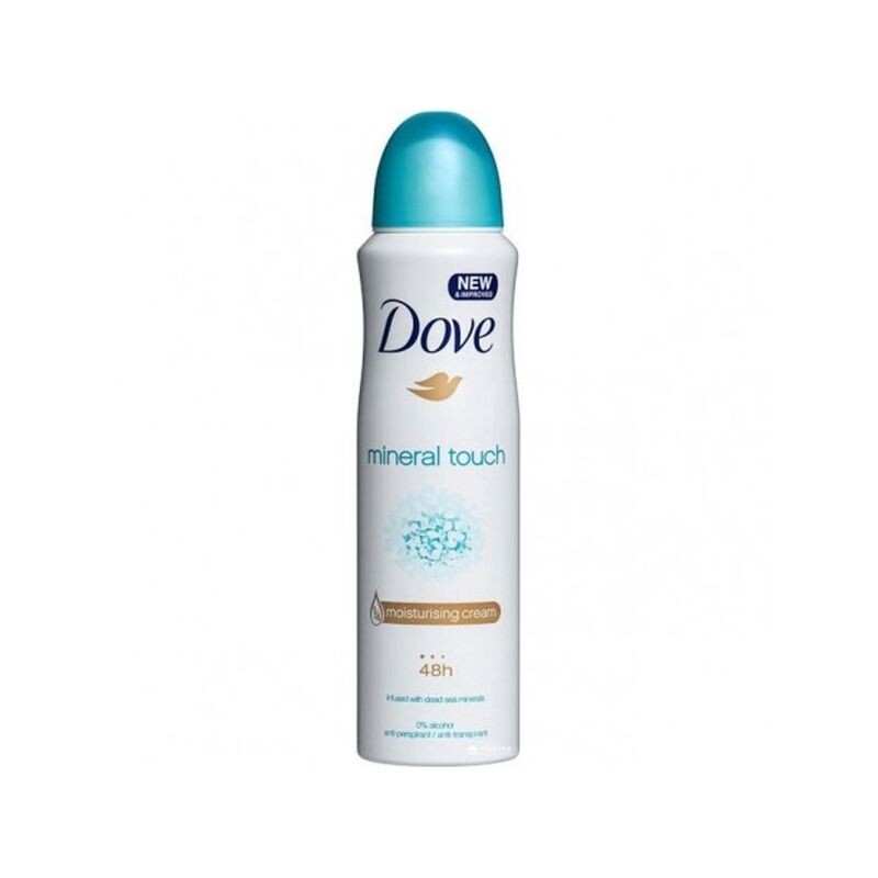 DOVE 150ml DEO SPRAY MINERAL TOUCH 48h