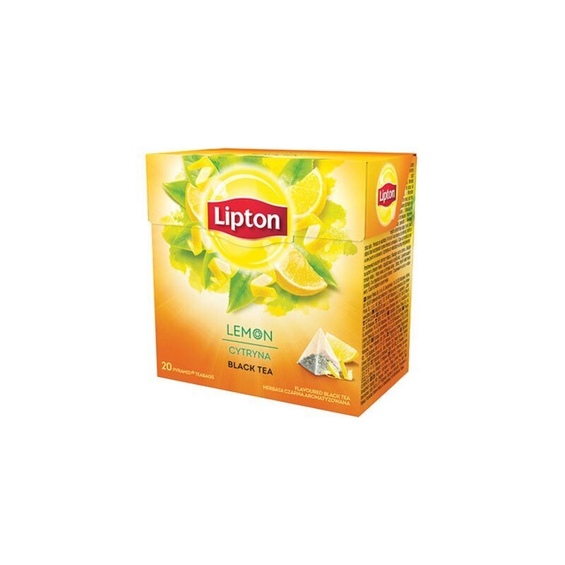 LIPTON 20-Φ BLACK TEA LEMON
