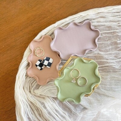 clay trinket dish