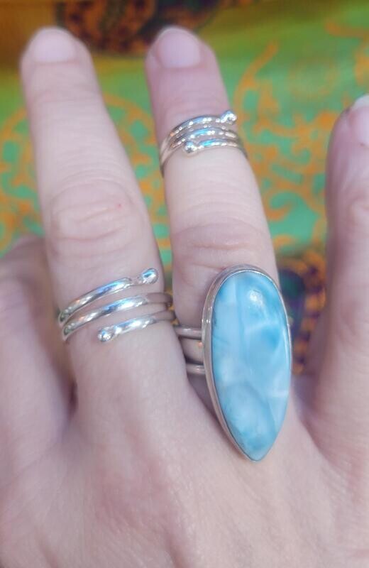 Sterling Silver Spiral Ring