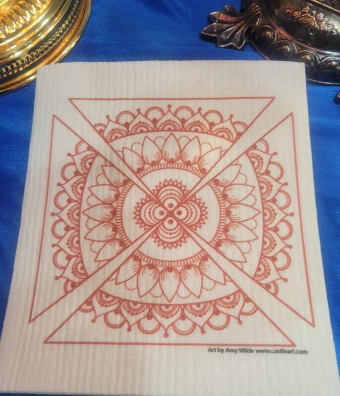 Henna design Swedish Cloth