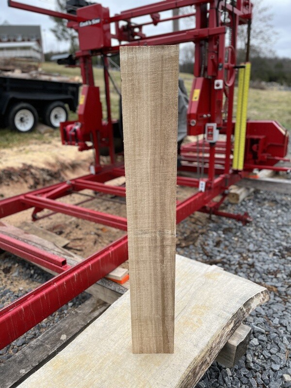 Paulownia Guitar Blank 14&quot; - Two Piece Glue Up Matching Grain