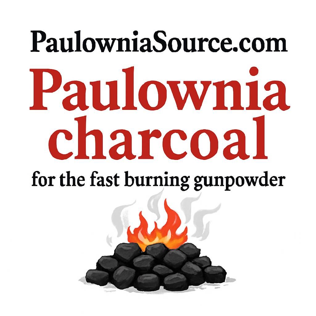 Paulownia Charcoal sold in 5 pound units