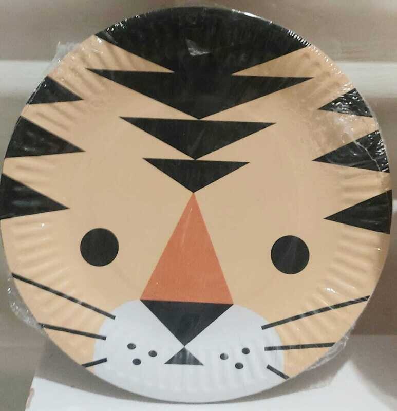 PLATO TIGRE NARANJA