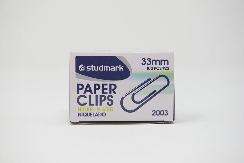 Clips Standard De Metal 100U