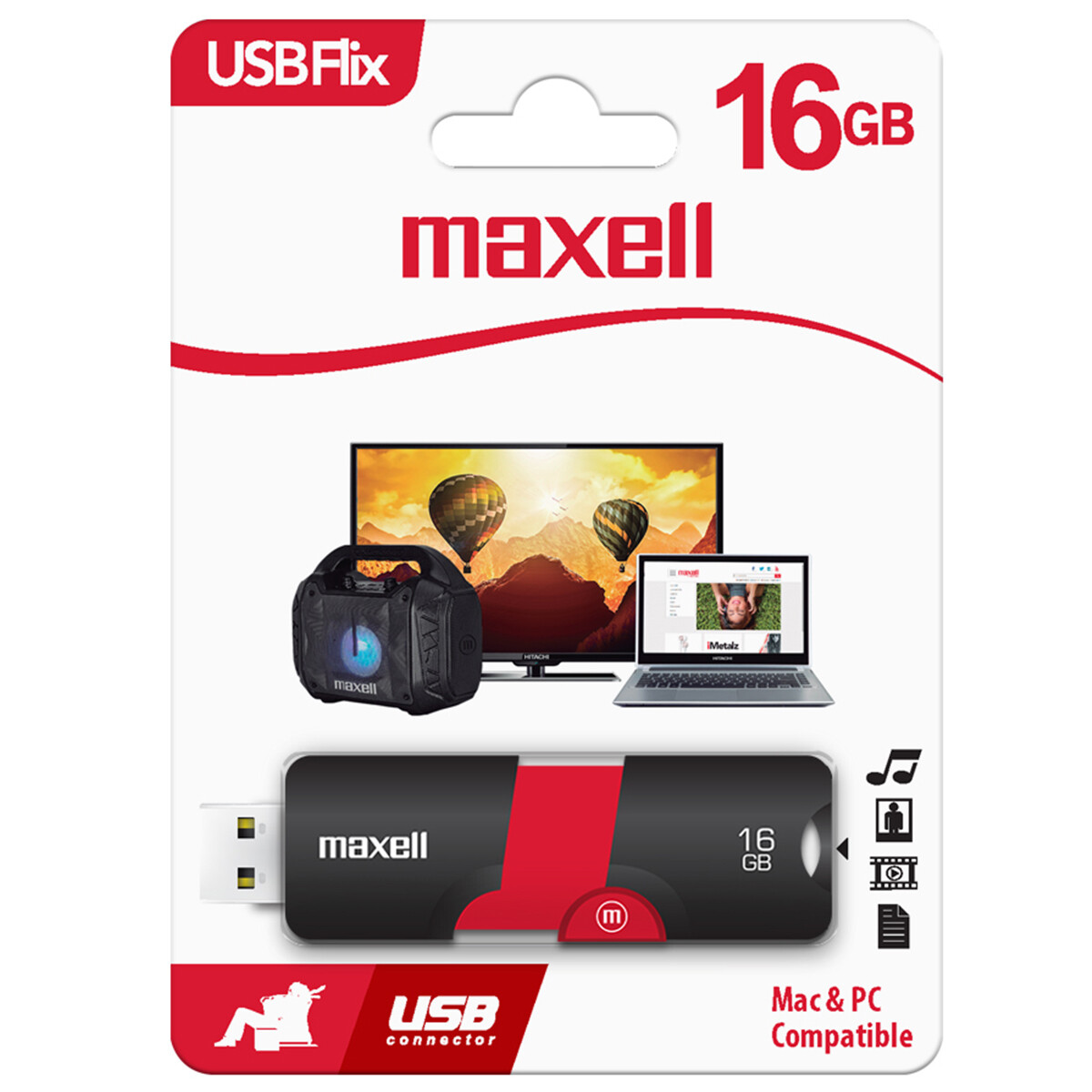 Memoria USB Maxell de 16GB