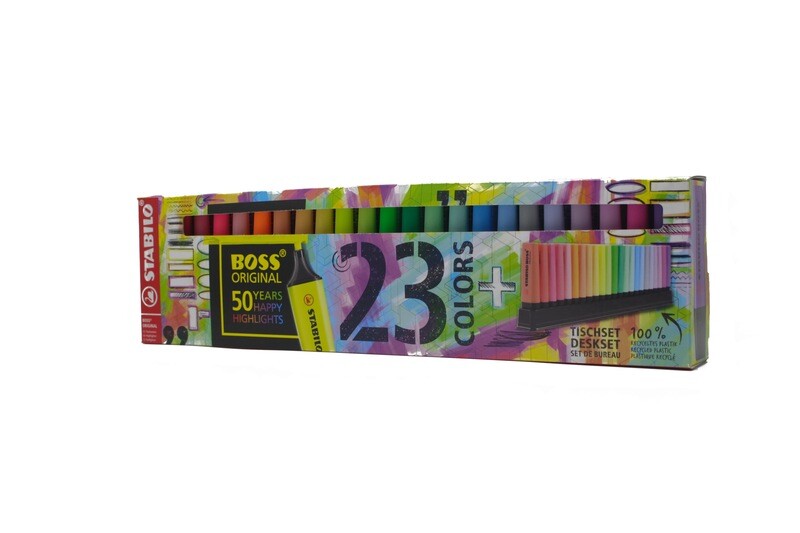 Resaltadores Stabilo Boss De 23 Colores