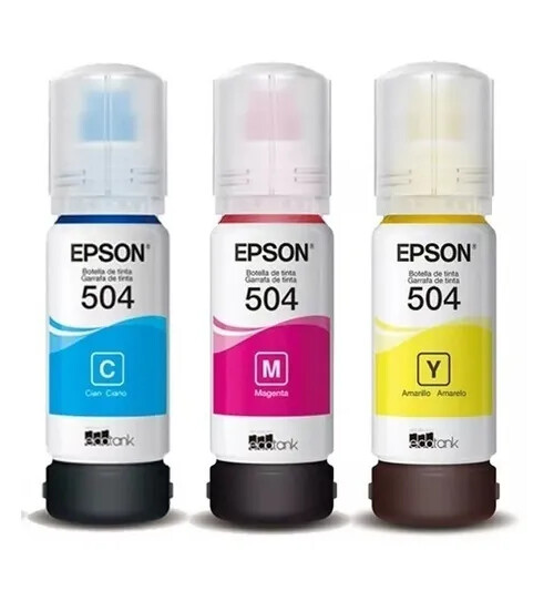 Tinta Epson 504 Para L4150 Colores
