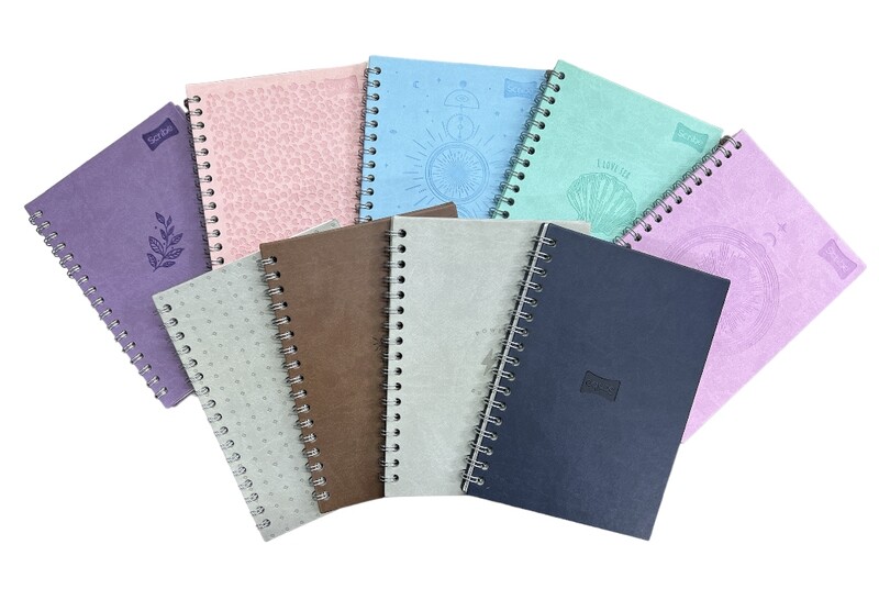 Cuaderno 1/2 Carta Scribe Epm-80 (Cuero)