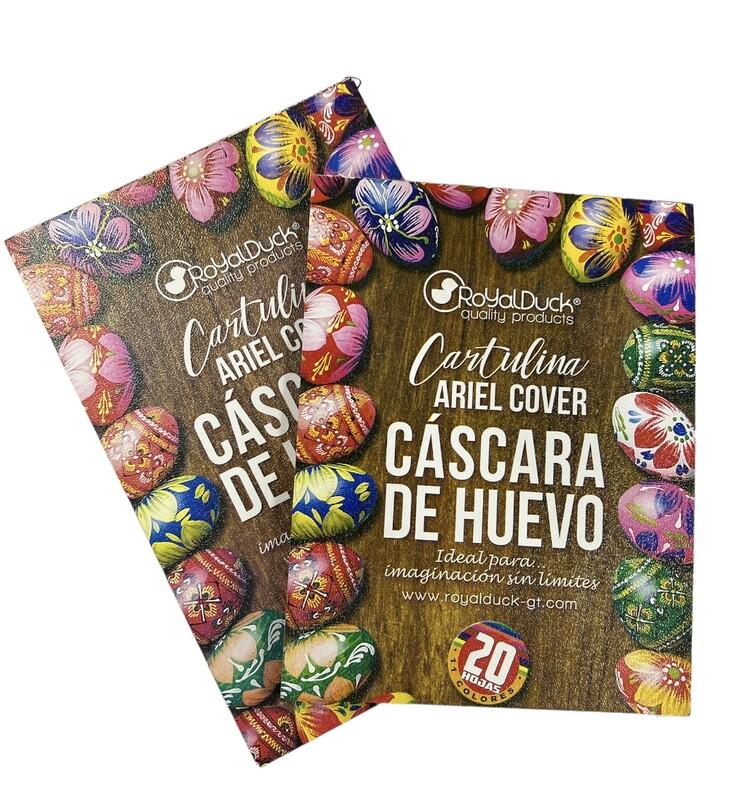 Block Cascara De Huevo Carta Klips 20 hojas