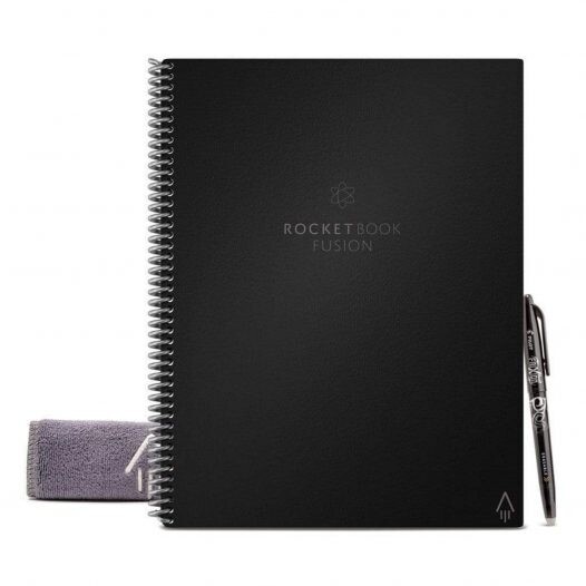 Cuaderno Rocketbook 1/2cta Fusion Agenda Organizador