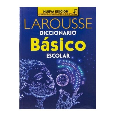 Diccionario Larousse 2023 Basico Azul Escolar