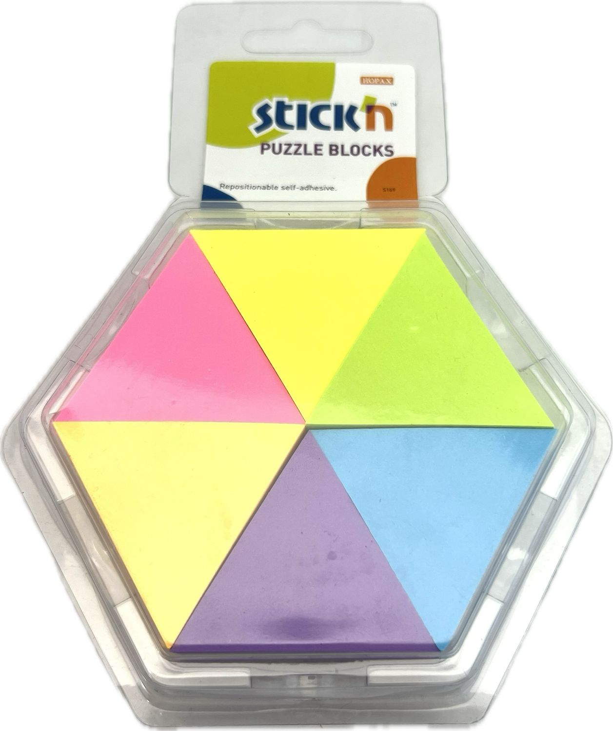 Block Notas Stickn Triangulares*150h Neon 900hojas 21535/533