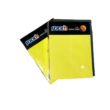 Block Notas Stickn Magic Cube 4*3&quot; Arcoiris 21255