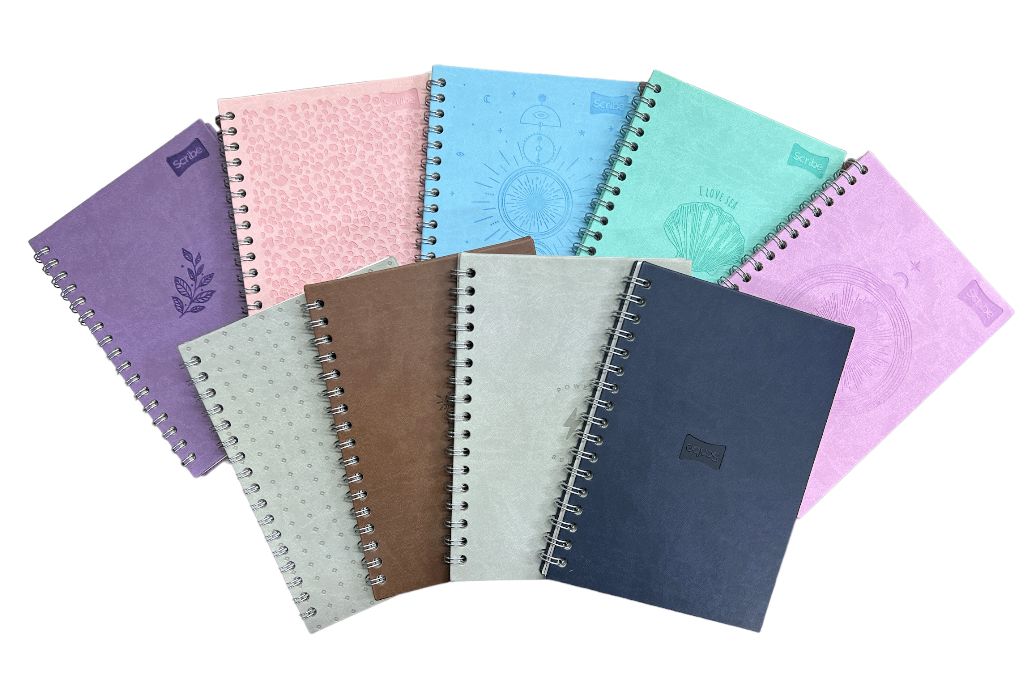 Cuaderno 1/2 Carta Scribe Epm-80 (Cuero)