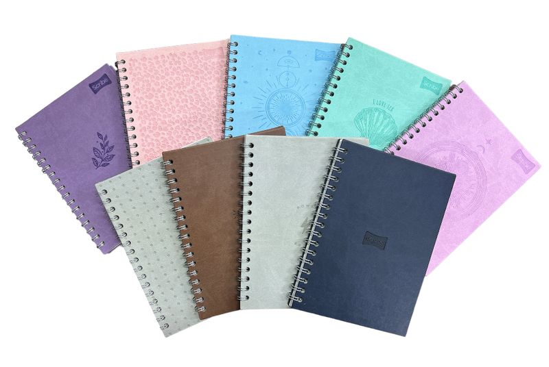 Cuaderno 1/2 Carta Scribe Epm-80 (Cuero)