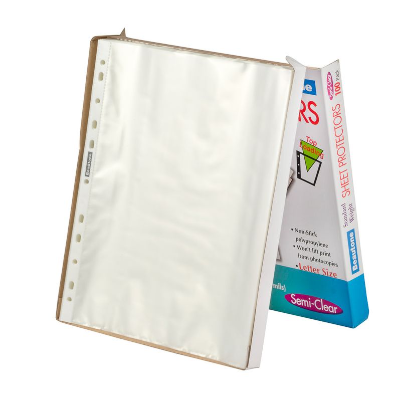 Hoja Plastica Beautone Carta Caja De 100U