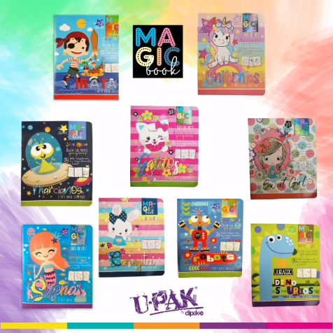 Libro Magico Para Colorear U-Pak