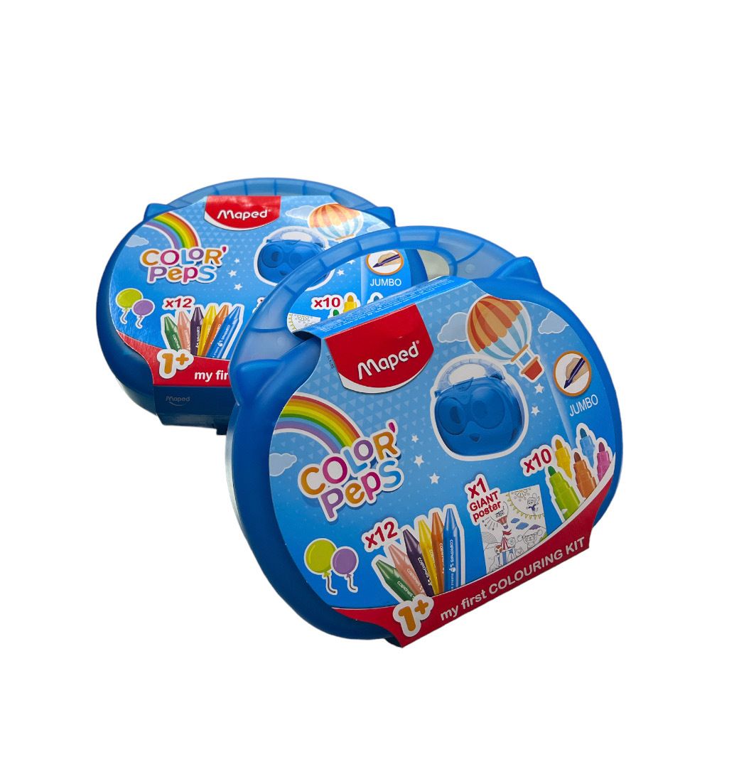 Lonchera 1+ Colouring Kit Crayones Y Marcadores Maped 897416