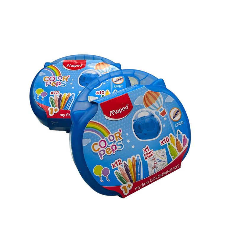 Lonchera 1+ Colouring Kit Crayones Y Marcadores Maped 897416