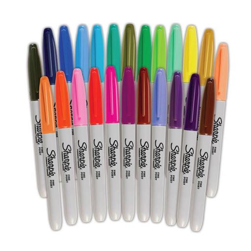Marcador Permanente Sharpie Punta Fina