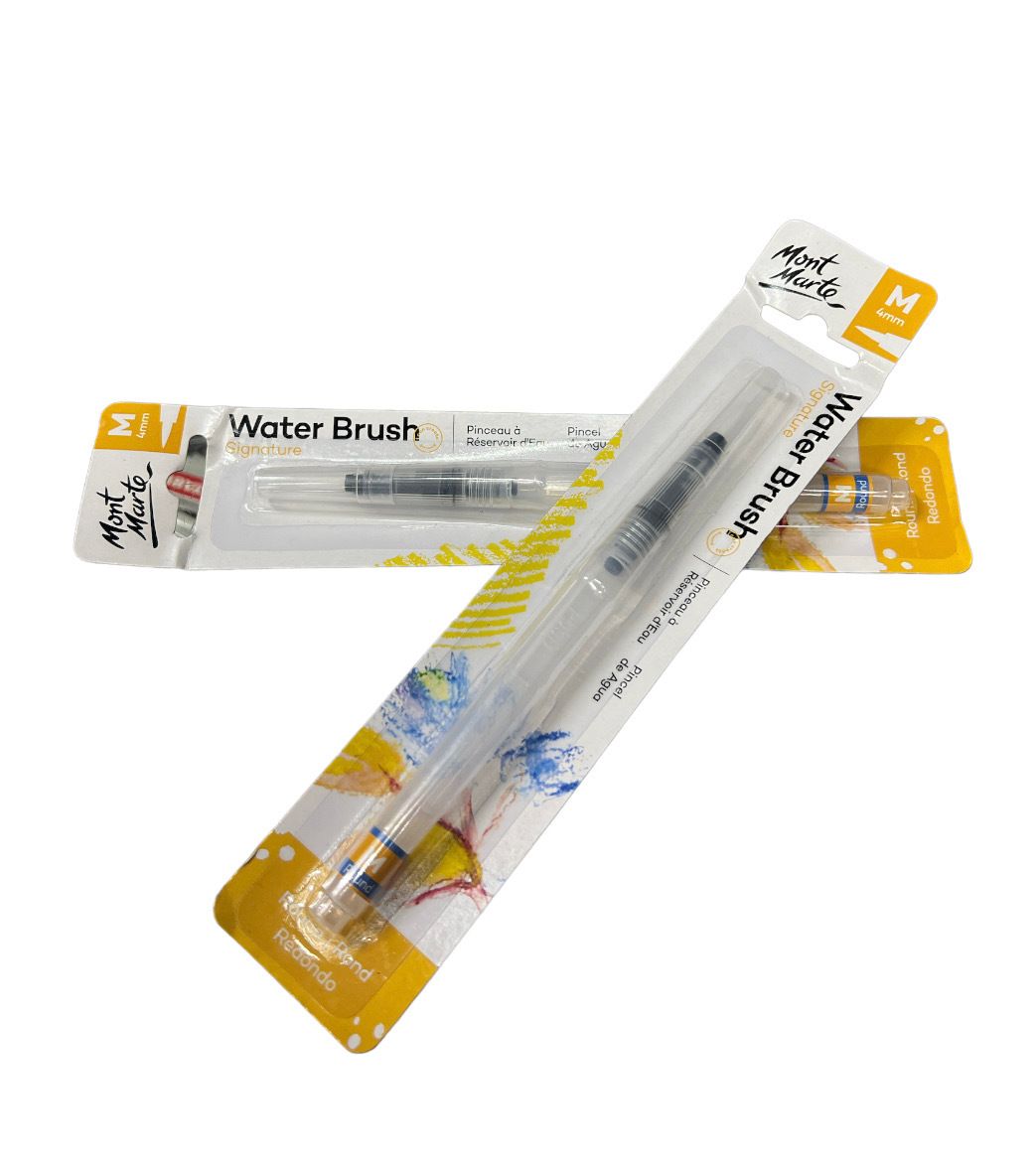Pincel De Agua Mont Marte M 4Mm Redondo