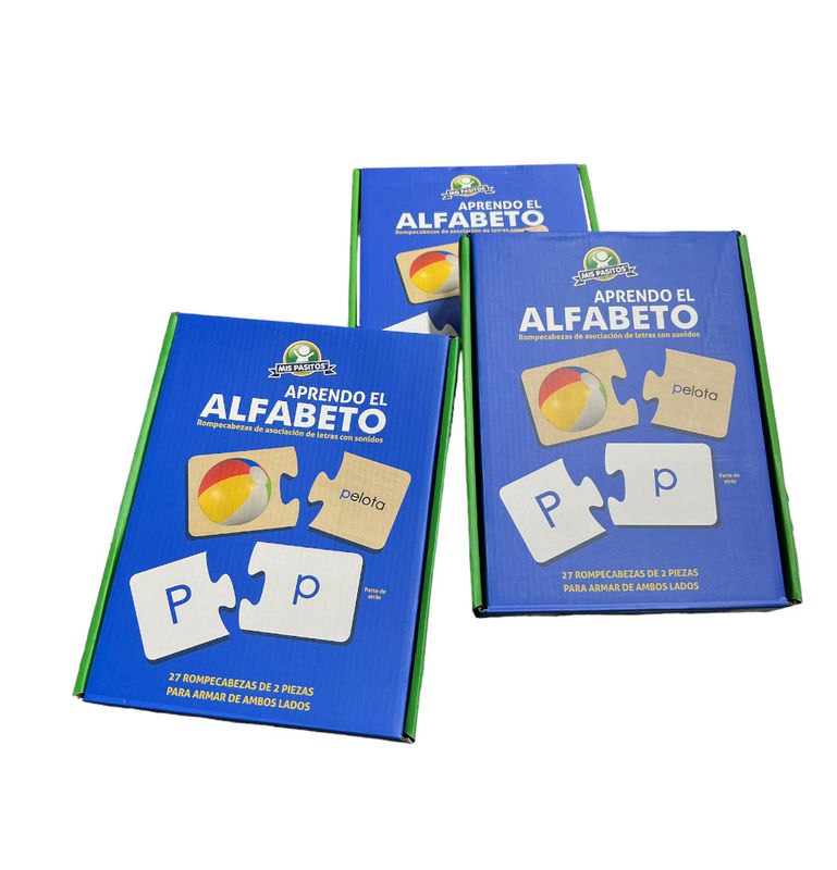 Rompecabezas Aprendo Alfabeto 27 Piezas Con Libro