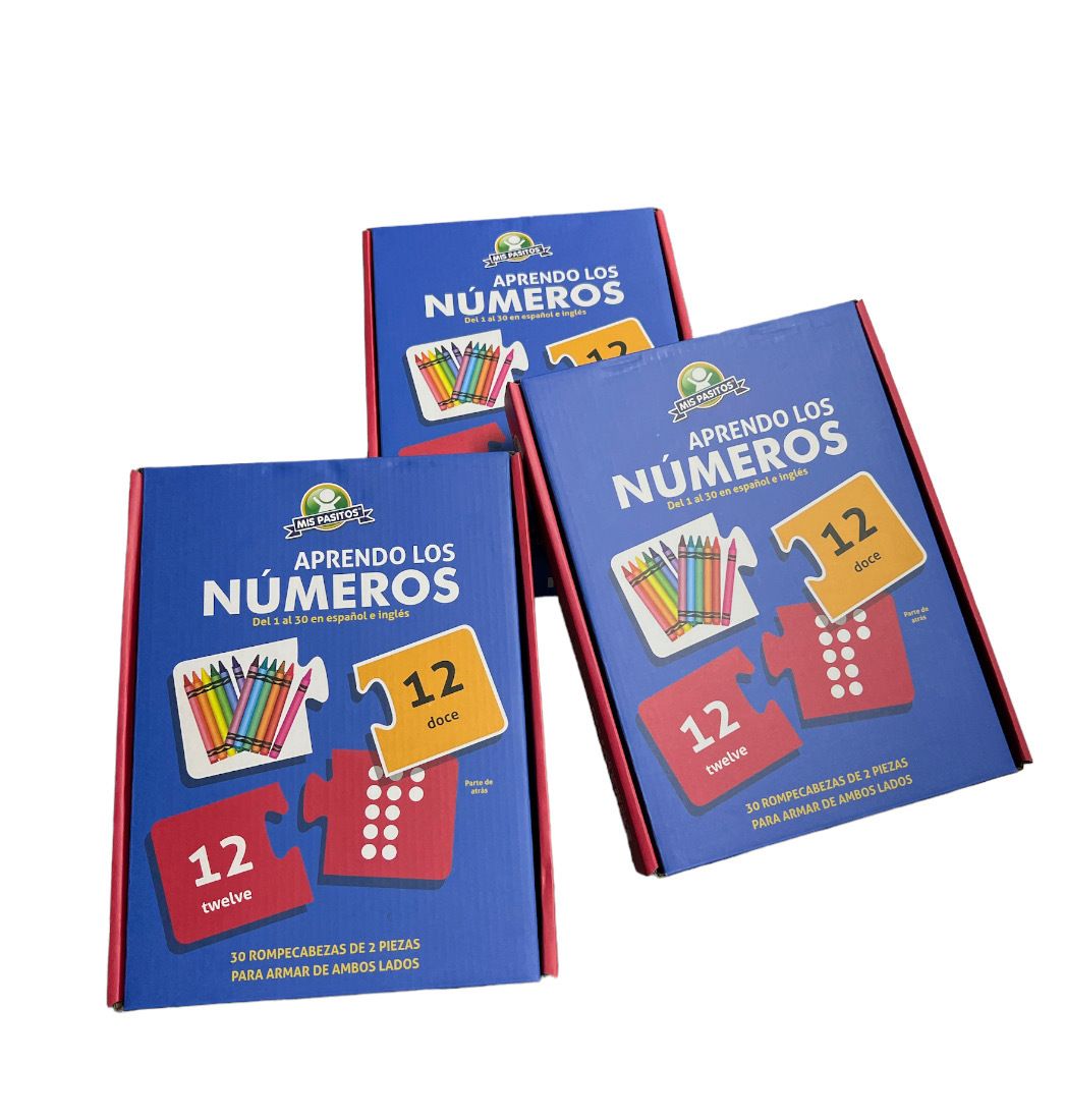 Rompecabezas Aprendo Numeros con Libro Actividades