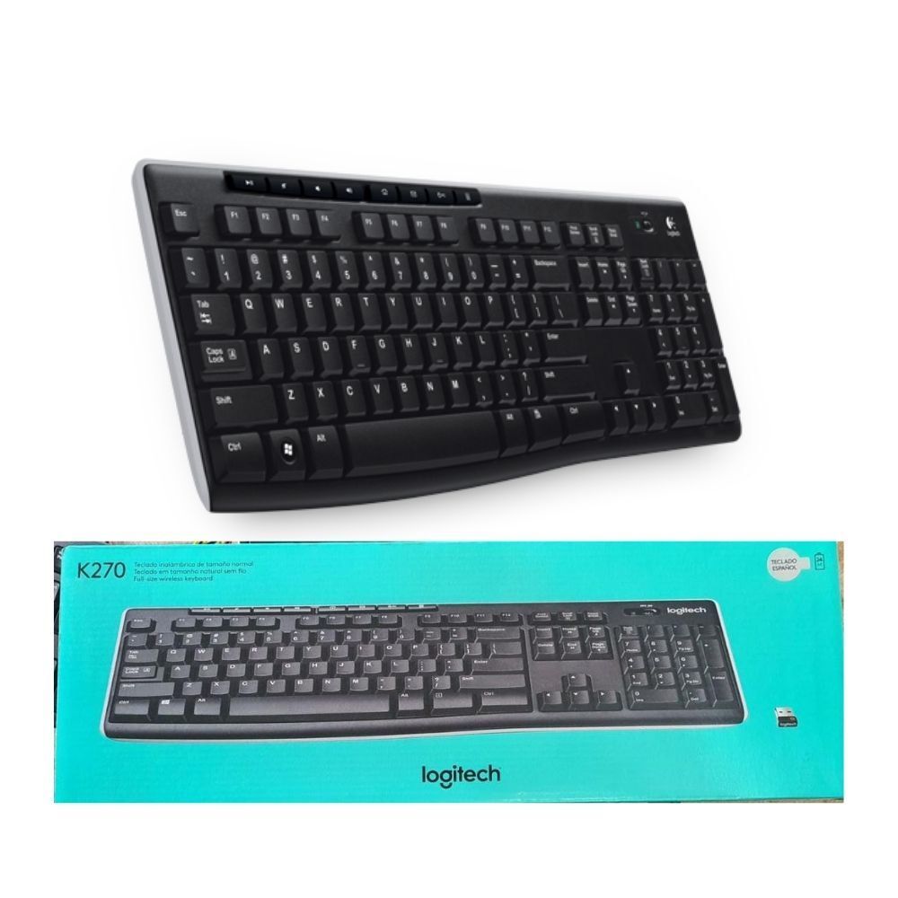 Teclado Inalambrico Logitech K270