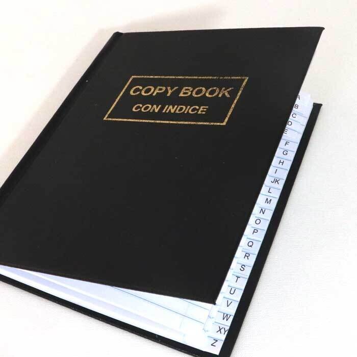 Cuaderno Copybook Rayado Fp Con Indice 1/2 Carta 100H